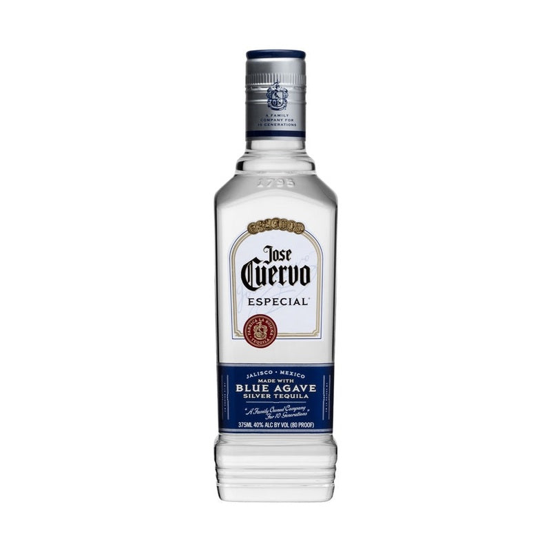 Jose Cuervo Especial Silver Tequila 375mL square bottle