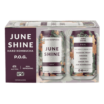 JuneShine POG Hard Kombucha 6-pack - LoveScotch.com