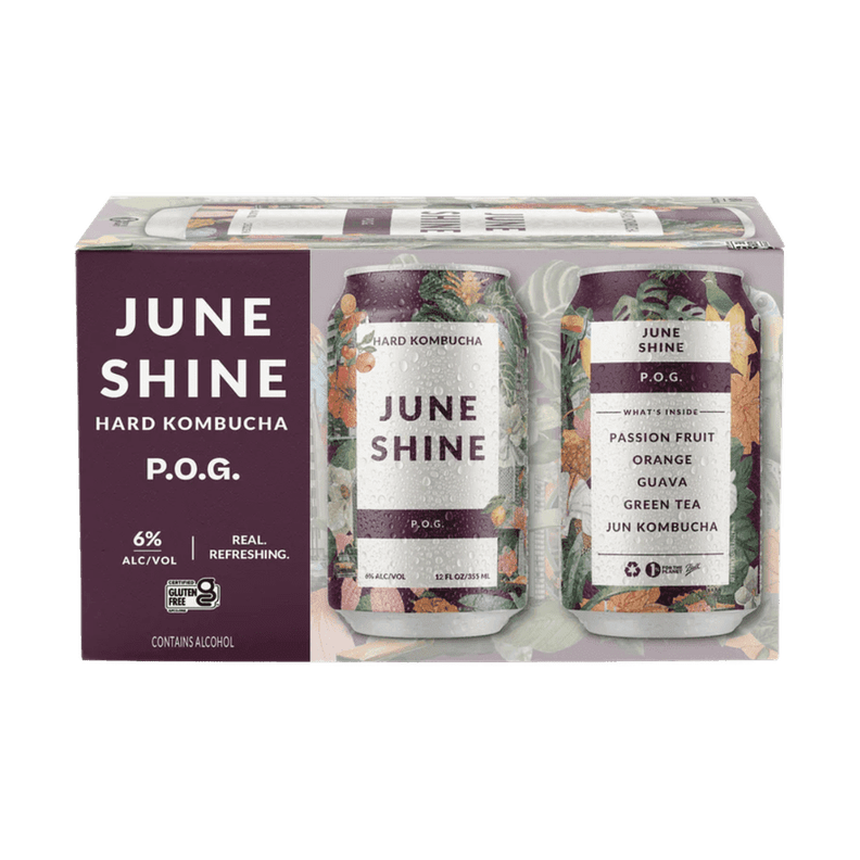 JuneShine POG Hard Kombucha 6-pack - LoveScotch.com