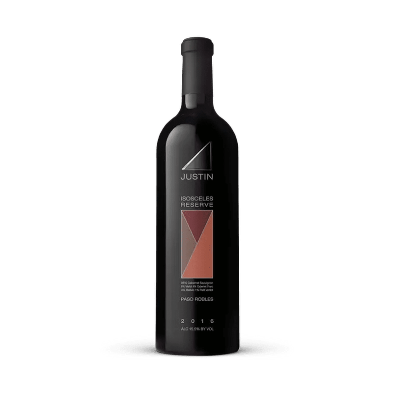 Justin Red Wine Isosceles Reserve Paso Robles 2016 - LoveScotch.com 