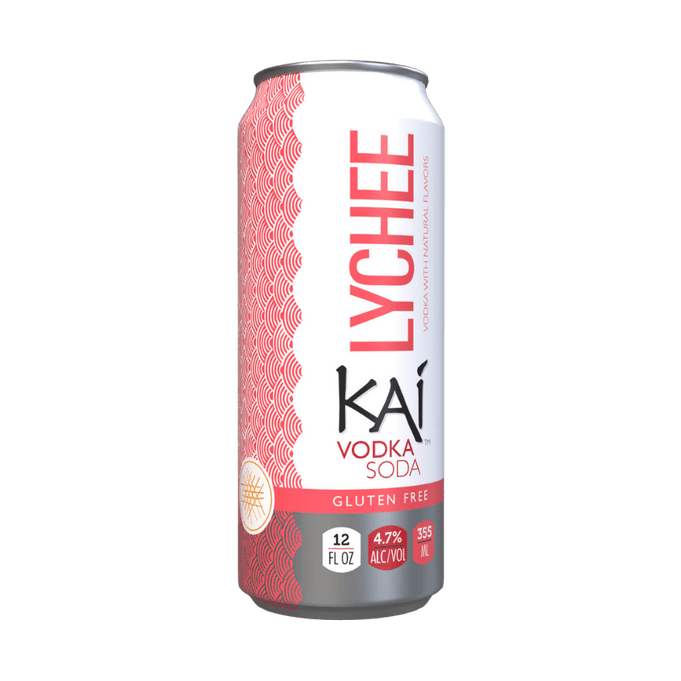 Kai Spirits Lychee Vodka Soda 4-Pack - LoveScotch.com