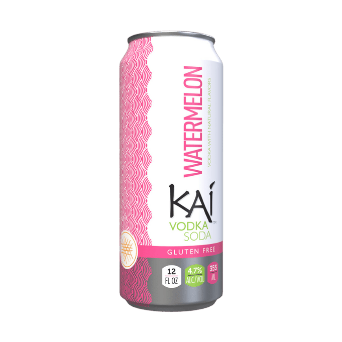 Kai Spirits Watermelon Vodka Soda 4-Pack - LoveScotch.com