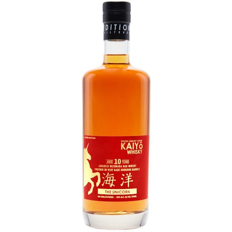 Kaiyō 10 Year Old 'The Unicorn' Bourbon Barrel Finish Japanese Whisky - LoveScotch.com