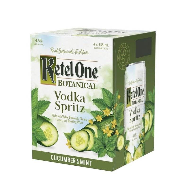 Ketel One 'Cucumber & Mint' Vodka Spritz 4-Packs - LoveScotch.com