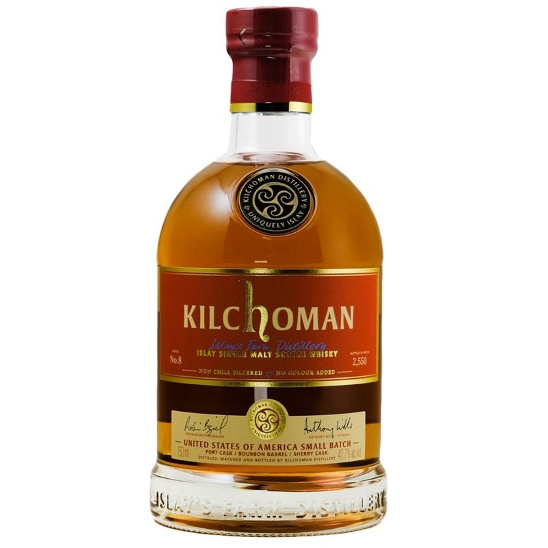 Kilchoman USA Small Batch Release No.8 Islay Single Malt Scotch Whisky - LoveScotch.com 