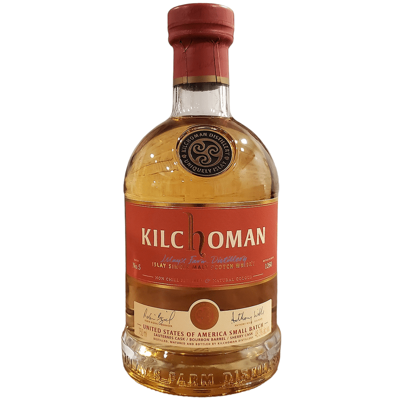 Kilchoman USA Small Batch Release No.5 Islay Single Malt Scotch Whisky - LoveScotch.com
