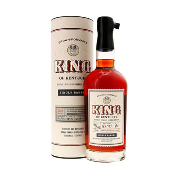 King of Kentucky Single Barrel Straight Bourbon Whiskey 15yr 2022 Edition - LoveScotch.com