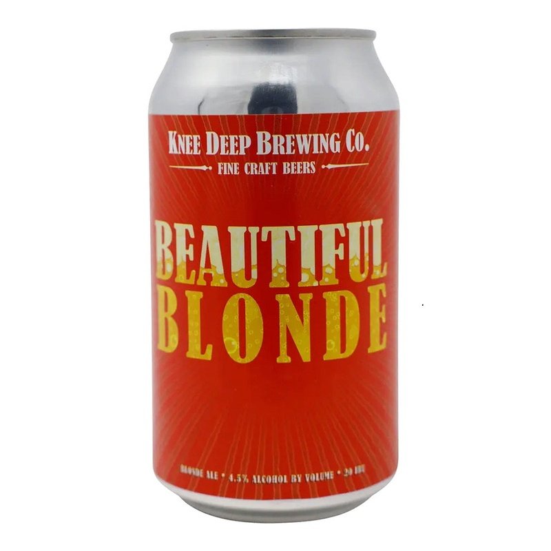 Knee Deep Brewing Co. 'Beautiful Blonde' Blonde Ale Beer 6-Pack - LoveScotch.com
