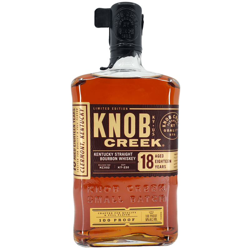 Knob Creek 18 Year Old Kentucky Straight Bourbon Whiskey - LoveScotch.com 