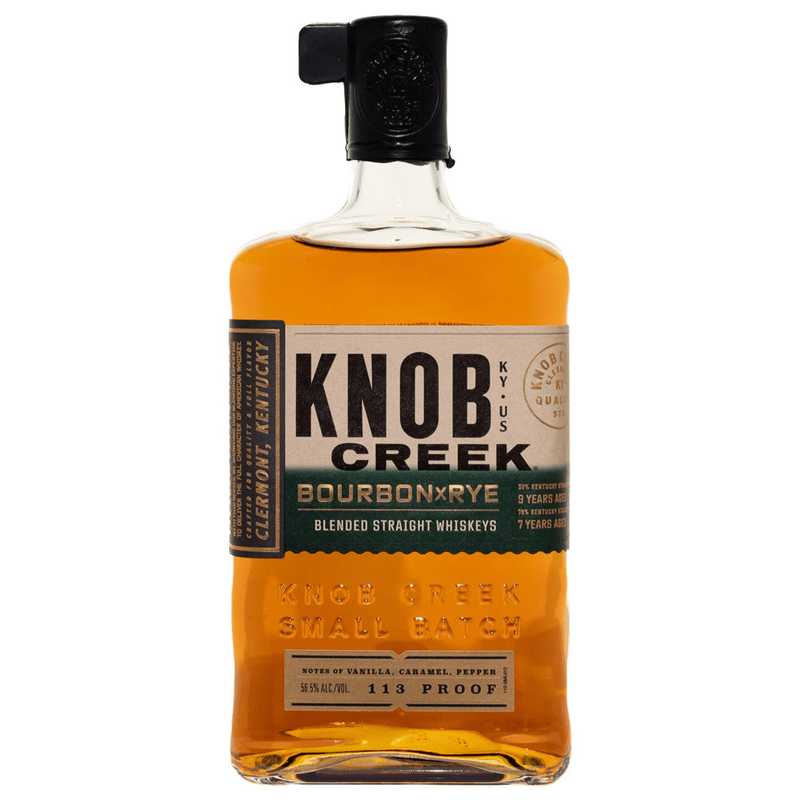 Knob Creek Bourbon x Rye Blended Whiskey - LoveScotch.com