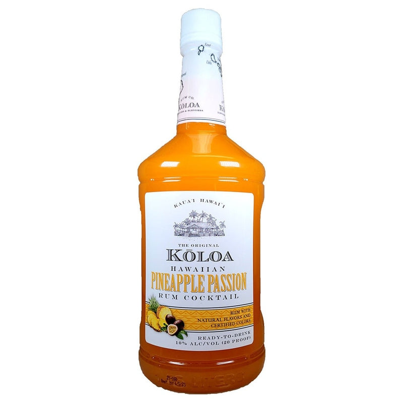 Koloa Hawaiian Pineapple Passion Rum Cocktail 1.75L - LoveScotch.com