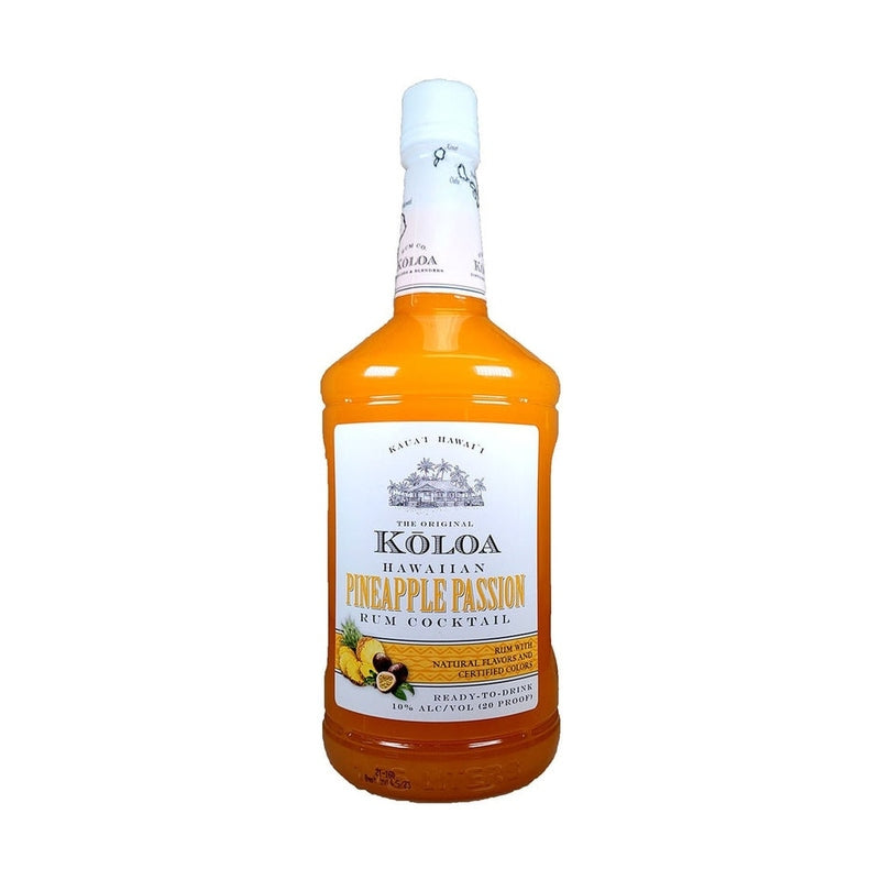 Koloa Hawaiian Pineapple Passion Rum Cocktail 1.75L - LoveScotch.com