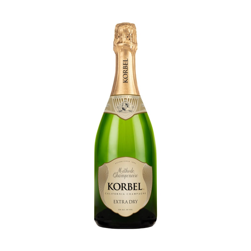 Korbel Extra Dry California Champagne 750ml bottle