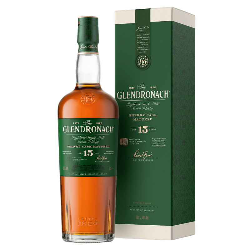 Glendronach 15 Year Old Highland Single Malt Scotch Whisky - LoveScotch.com