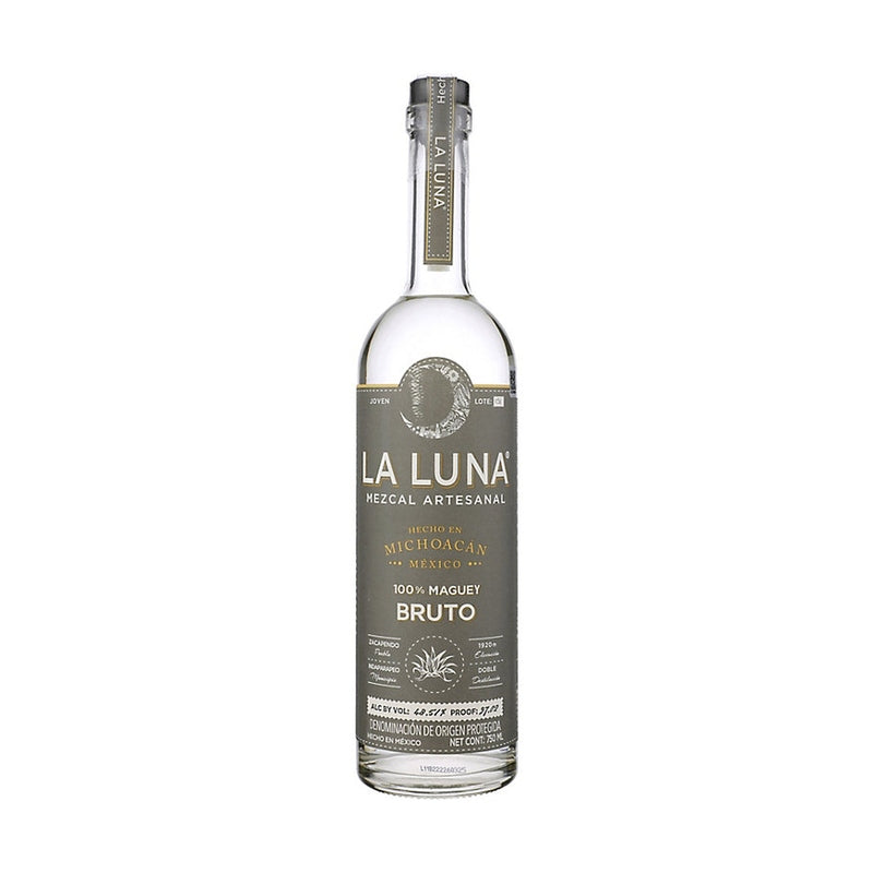 La Luna Mezcal Bruto 750ml 97.02 Proof product bottle