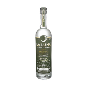 La Luna Mezcal Ensamble Bruto Manso Sahuayo 750ml 97.02 Proof product bottle