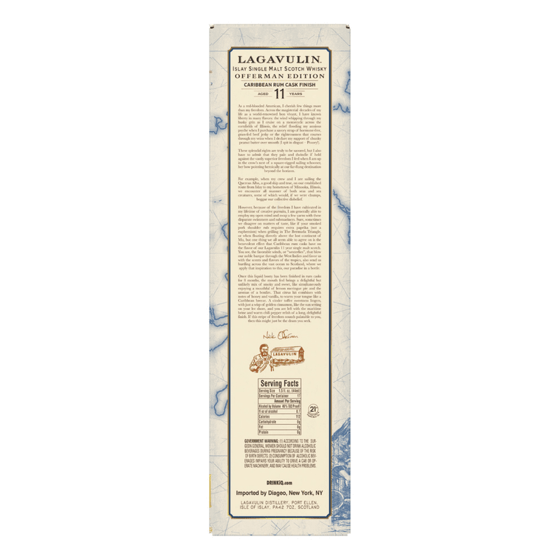 Lagavulin 11 Year Offerman Edition Caribbean Rum Cask Finish 3 Bottle Bundle Pre-Sale - LoveScotch.com 