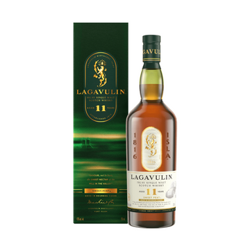 Lagavulin 11 Year Scotch Whisky - Sweet Peat Flavor - LoveScotch.com