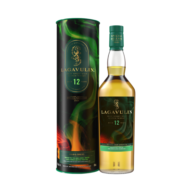 Lagavulin Grain & Embers 12 Year Cask Strength 2025 Special Release - LoveScotch.com