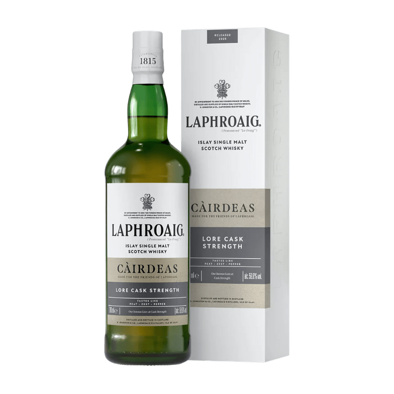 Laphroaig Single Malt Scotch Lore Cask Strength Cairdeas 119.2 - LoveScotch.com
