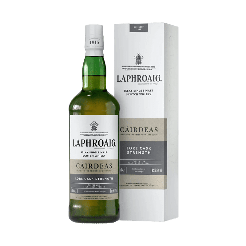 Laphroaig Single Malt Scotch Lore Cask Strength Cairdeas 119.2 - LoveScotch.com