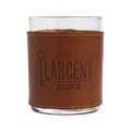 Larceny 1870 Small Batch Kentucky Straight Bourbon Whiskey with Leather Rocks Glass - LoveScotch.com