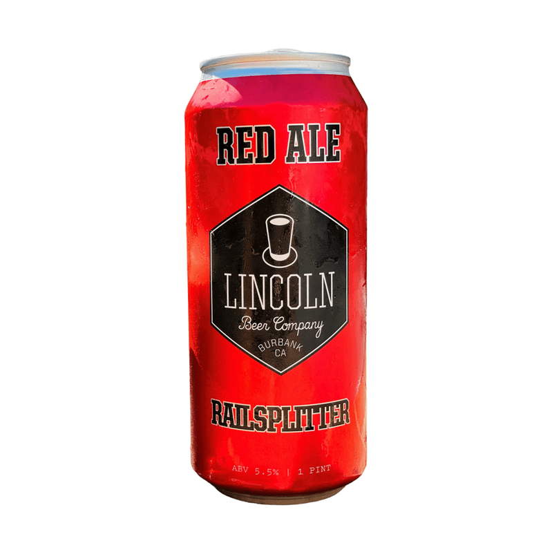 Lincoln Beer Co. Railsplitter Red Ale Beer 4-Pack - LoveScotch.com