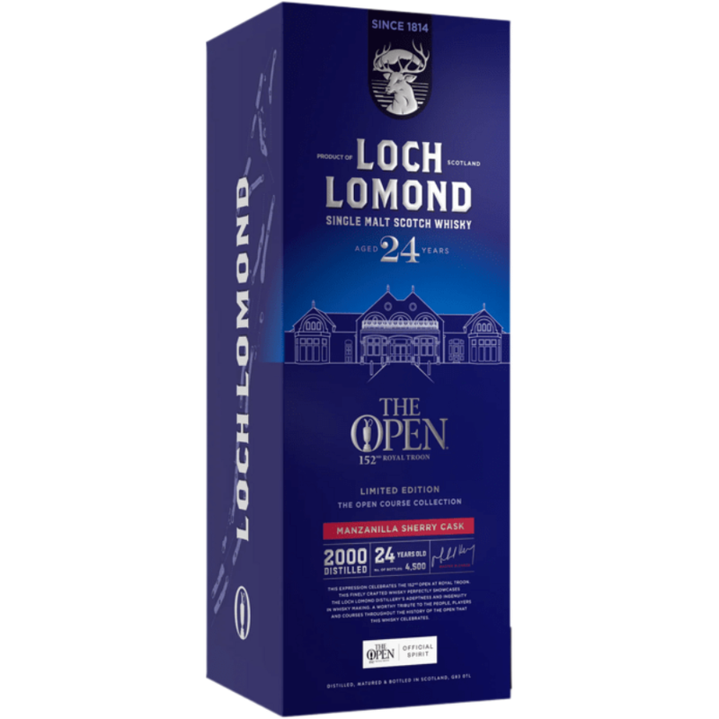 Loch Lomond The 152nd Open 24 Year Single Malt Scotch Whisky - LoveScotch.com