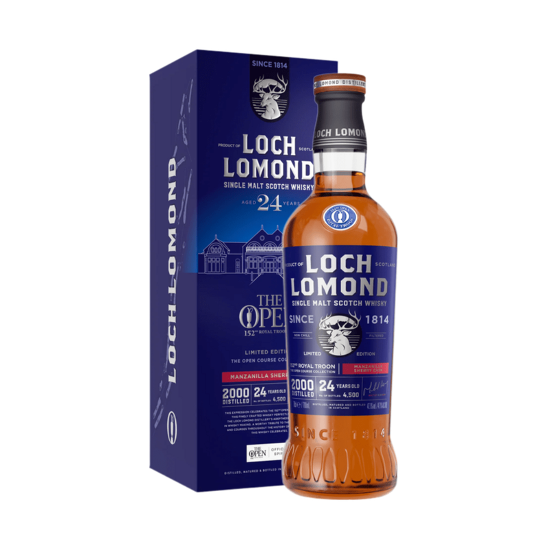Loch Lomond The 152nd Open 24 Year Single Malt Scotch Whisky - LoveScotch.com
