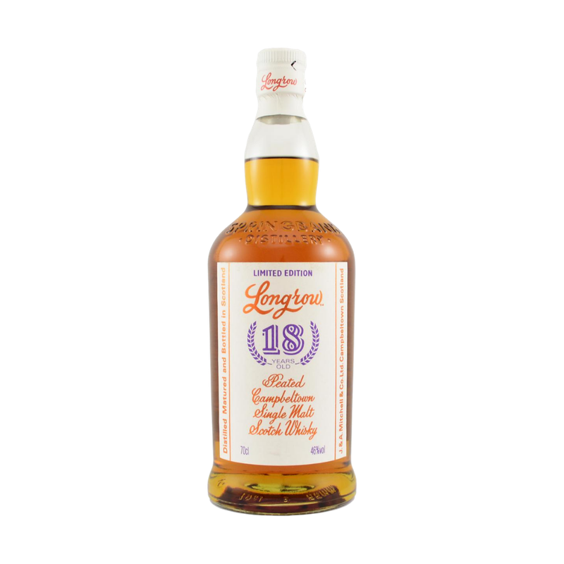 Longrow 18 Year Old Peated Campbeltown Single Malt Scotch Whisky - LoveScotch.com
