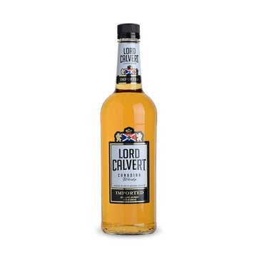 Lord Calvert Canadian Whisky 1L glass bottle