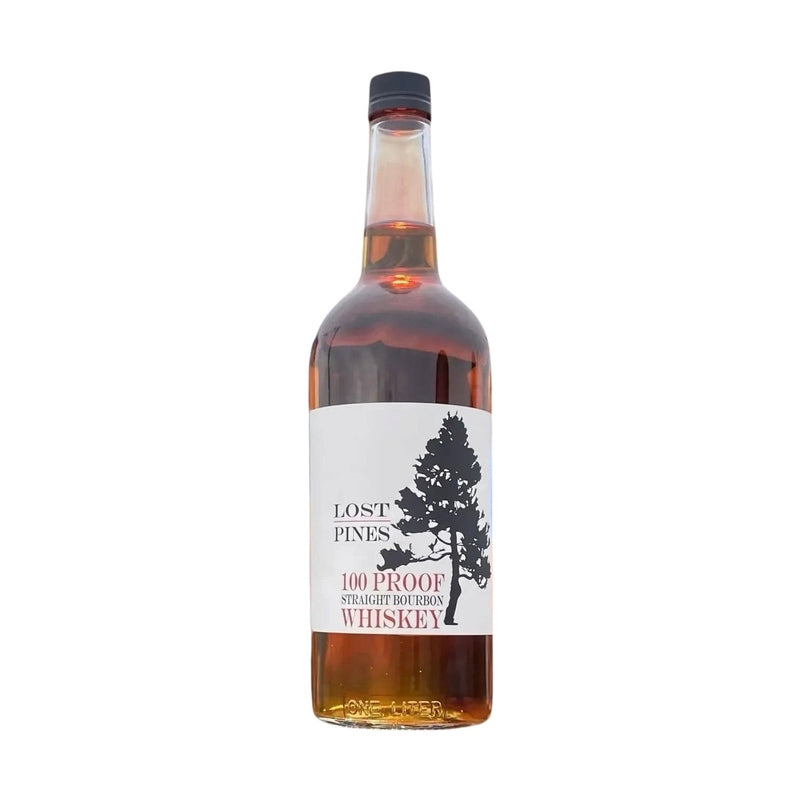 Lost Pines Straight Bourbon Whiskey Bond Strength 1L bottle