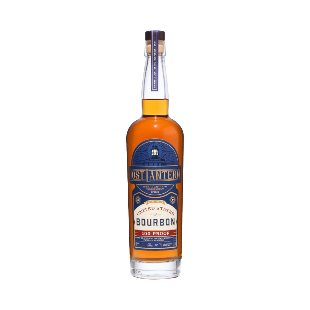 Lost Lantern United States of Bourbon 100 Proof 50 State Bourbon Blend