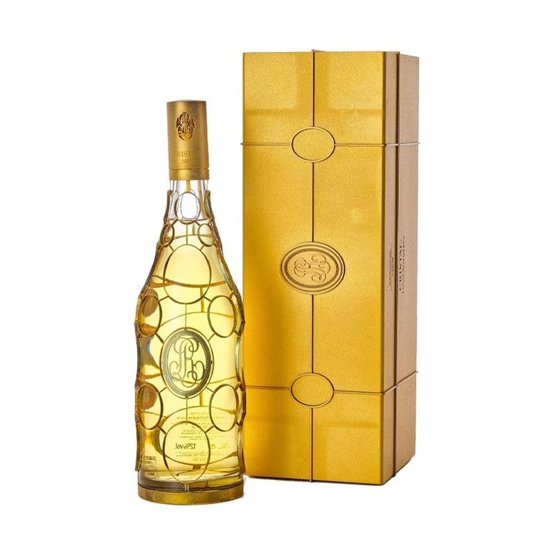 Louis Roederer Cristal 2002 Orfèvres Gold Medallion Champagne 3L bottle and presentation box