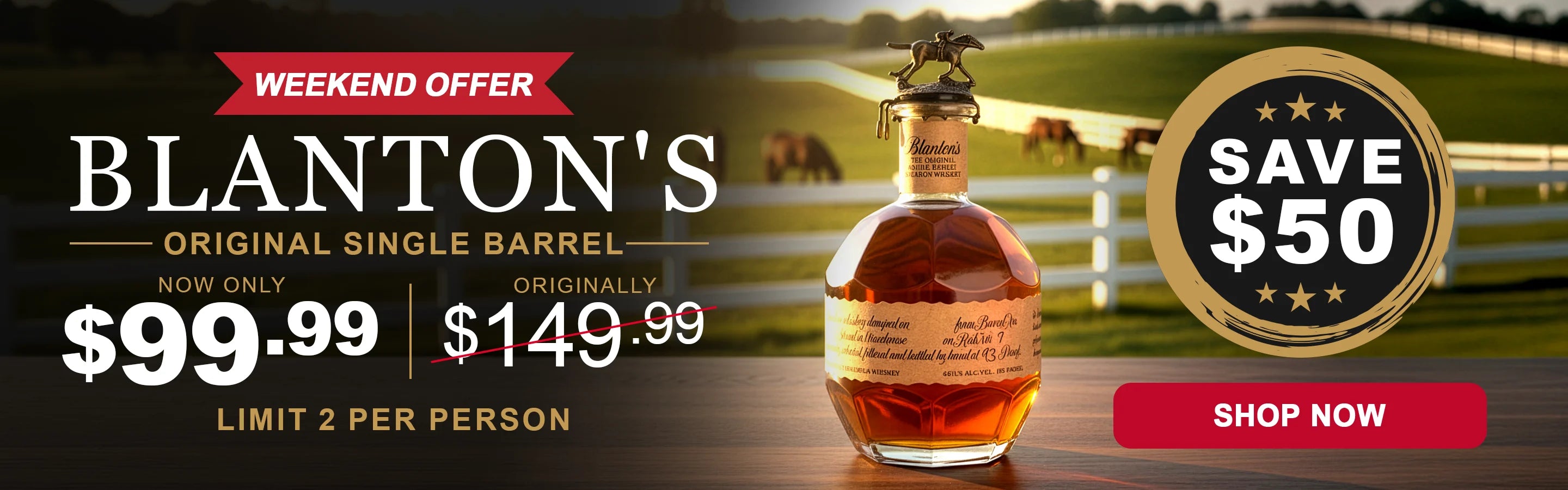 LoveScotch: Blantons Original Single Barrel Bourbon Whiskeyslider_item_DG6CgM