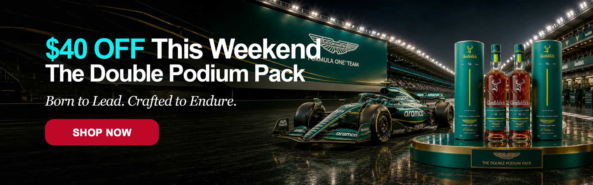 LoveScotch Glenfiddich 16 Year Old Aston Martin F1 Editionslider_item_HL93dn