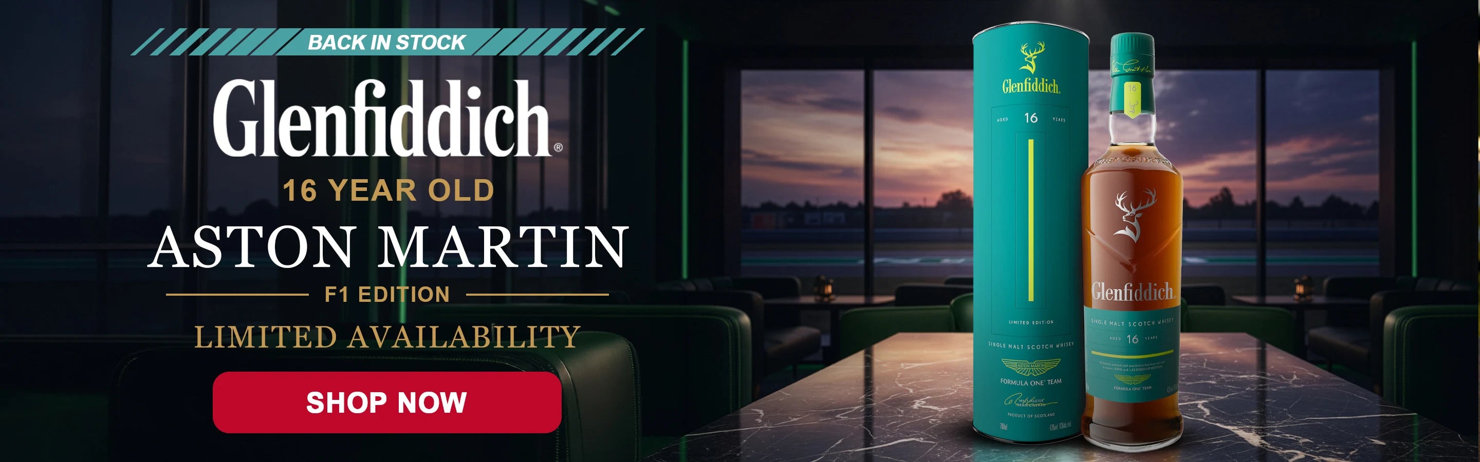 Glenfiddich 16 Year Old Aston Martin F1 Editionslider_item_Bah4cR