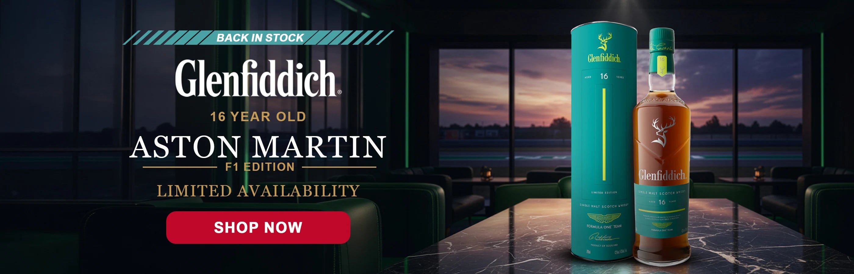 LoveScotch: Glenfiddich 16 Year Old Aston Martin F1 Editionslider_item_Bah4cR