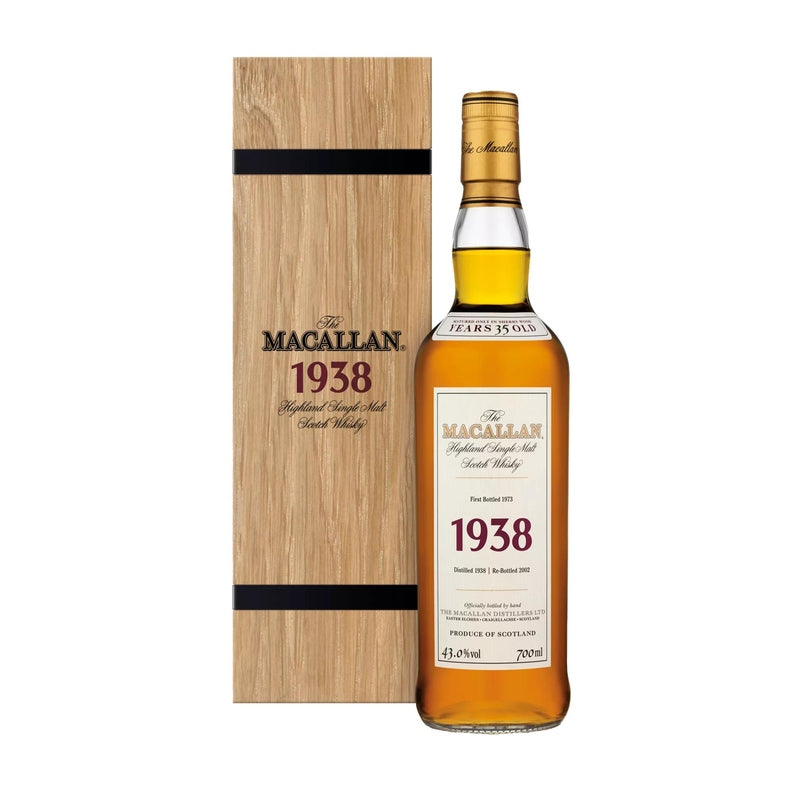 Macallan Fine & Rare Single Malt Scotch Whisky 1938 Vintage - LoveScotch.com