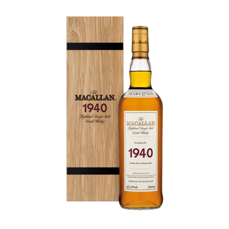 Macallan Fine & Rare Single Malt Scotch Whisky Cask 75 1940 Vintage - LoveScotch.com