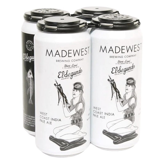MadeWest x El Segundo 'Short Lived' West Coast IPA Beer 4-Pack - LoveScotch.com 