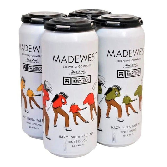 MadeWest x Tarantula Hill 'Short Lived' Hazy IPA Beer 4-Pack - LoveScotch.com 