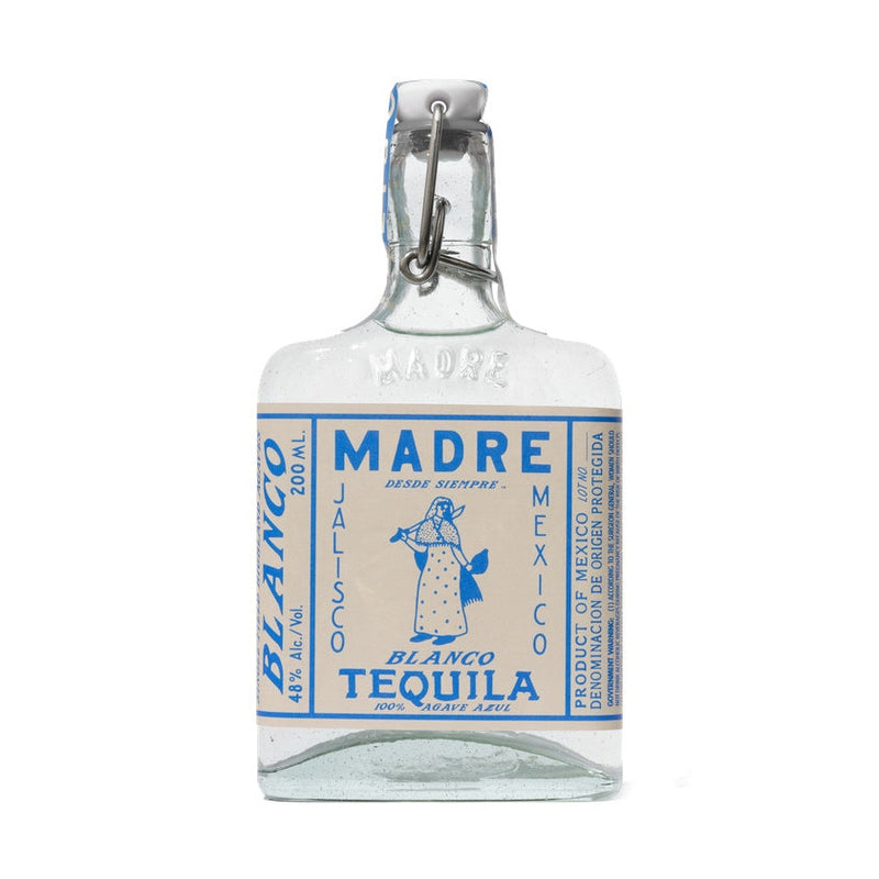Madre Tequila Blanco 200 mL flask bottle