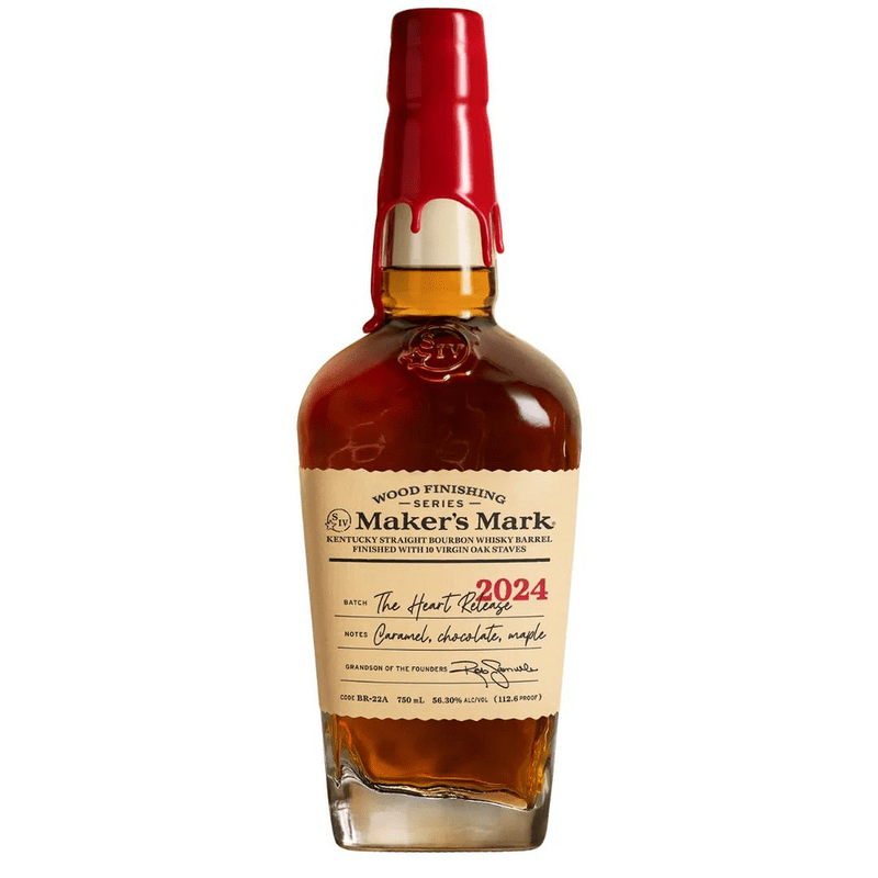 Maker's Mark Wood Finishing Series 2024 'The Heart' Kentucky Straight Bourbon - LoveScotch.com