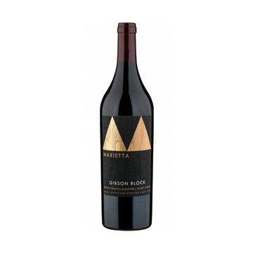 Marietta Gibson Block Syrah bottle