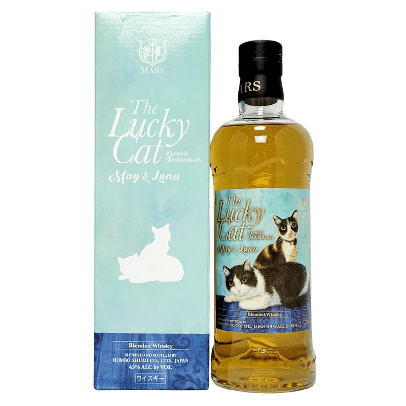 Mars 'The Lucky Cat May & Luna' Blended Japanese Whisky - LoveScotch.com