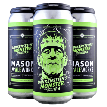 Mason Ale Works 'Dankenstein's Monster' Unfiltered DIPA Beer 4-Pack - LoveScotch.com 