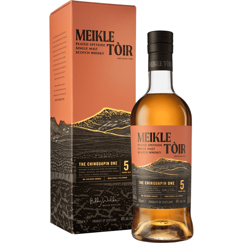 Meikle Toir 'The Chinquapin One' 5 Year Old Peated Speyside Single Malt Scotch Whisky - LoveScotch.com 