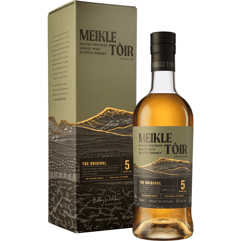 Meikle Toir 'The Original' 5 Year Old Peated Speyside Single Malt Scotch Whisky - LoveScotch.com 