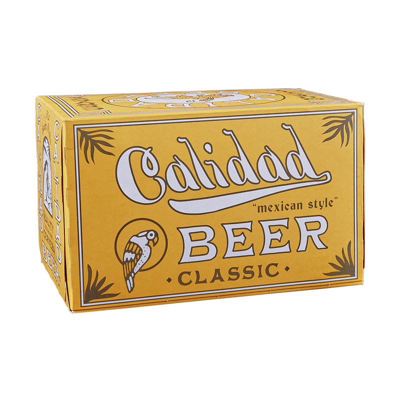 Calidad Cerveza Classic Mexican Beer 6-Pack - ForWhiskeyLovers.com